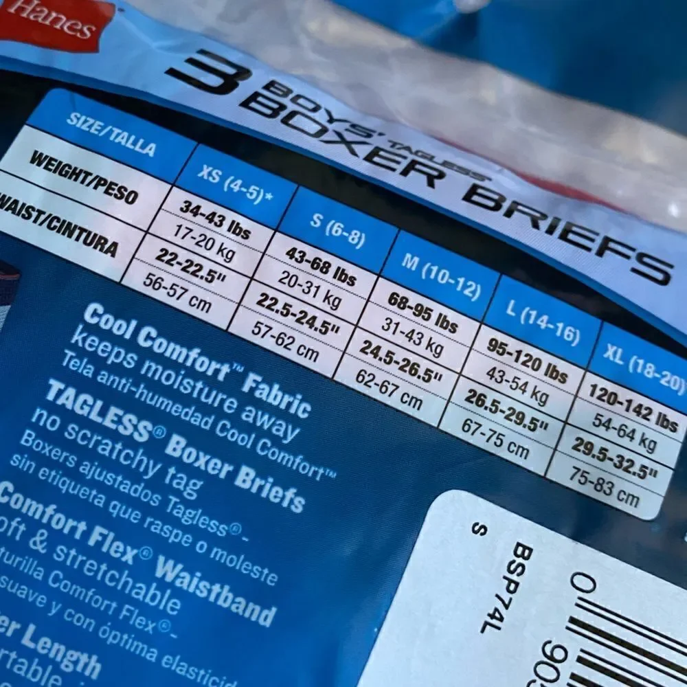 ‎Hanes Long Leg Boxer Briefs